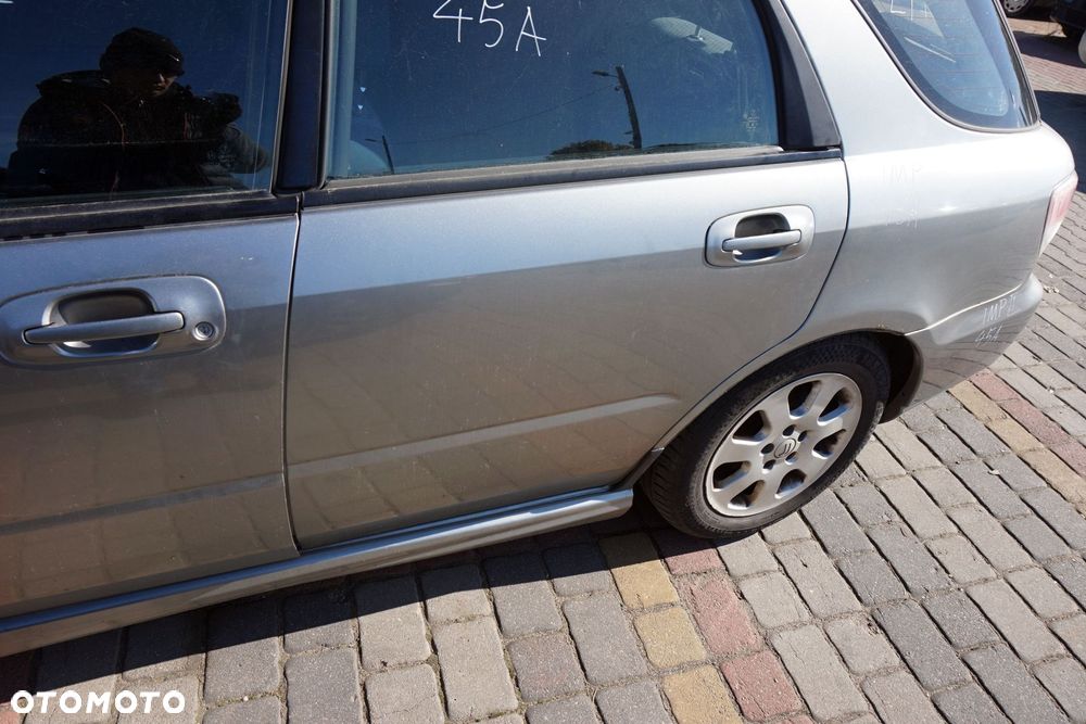 DRZWI TYLNE LEWE IMPREZA II GD LIFT KOMBI 45A  SZARY SUBARU 2006-2007 - 4
