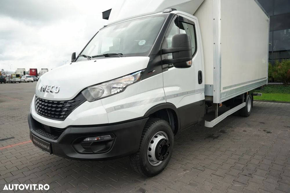 Iveco DAILY 70 - 160 / CONTAINER 5.2 m / DHOLLANDIA LIFT / GVW: 7.000 KG / 2021 / IMPORTAT - 11
