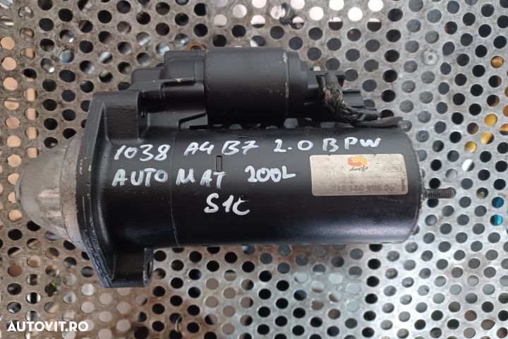 ELECTROMOTOR AUTOMAT 2.0BPW 0986021610 MX1253 Audi A4 B7 [2004 - 2008 - 1