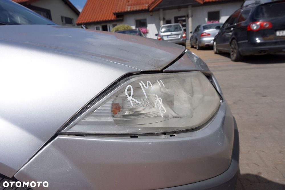 MASKA ZDERZAK BŁOTNIKI LAMPY MEGANE II PH2 LIFT TED69  RENAULT 2006-2008 SREBRNY PRZÓD KOMPLETNY - 13