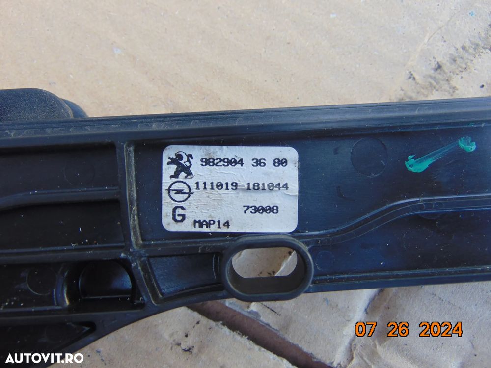 Macara geam Peugeot 208 dupa 2019 Opel Corsa F macarale fata spate stanga dreapta - 8