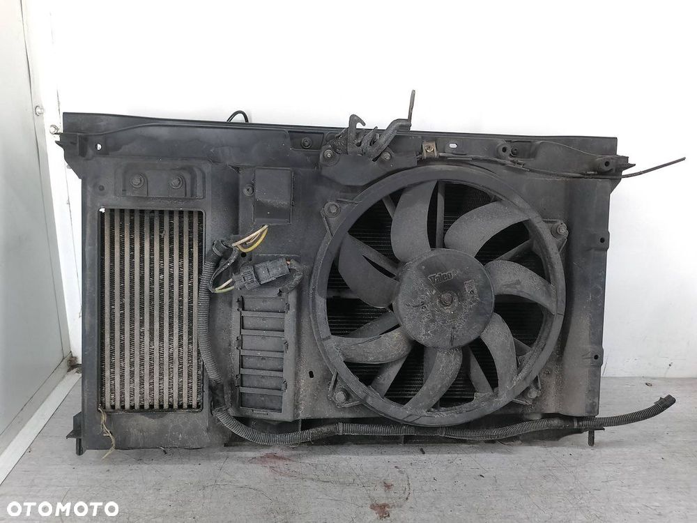 ZESTAW CHŁODNIC Z WENTYLATOREM PEUGEOT 308 I SW VALEO 1.6 HDI - 4