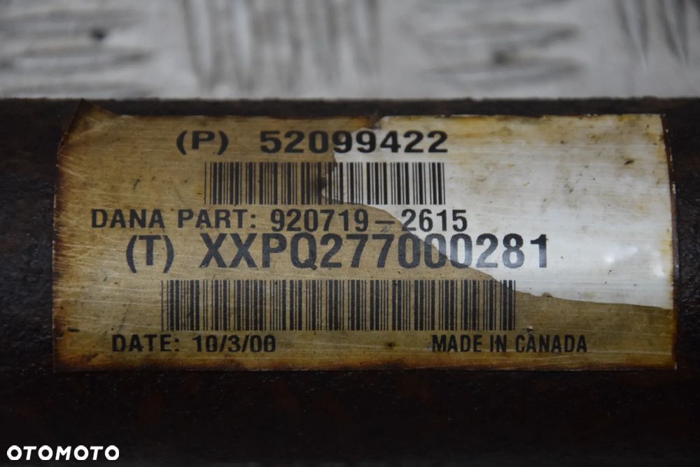 JEEP CHEROKEE XJ WAŁ NAPĘDOWY TYŁ - 7