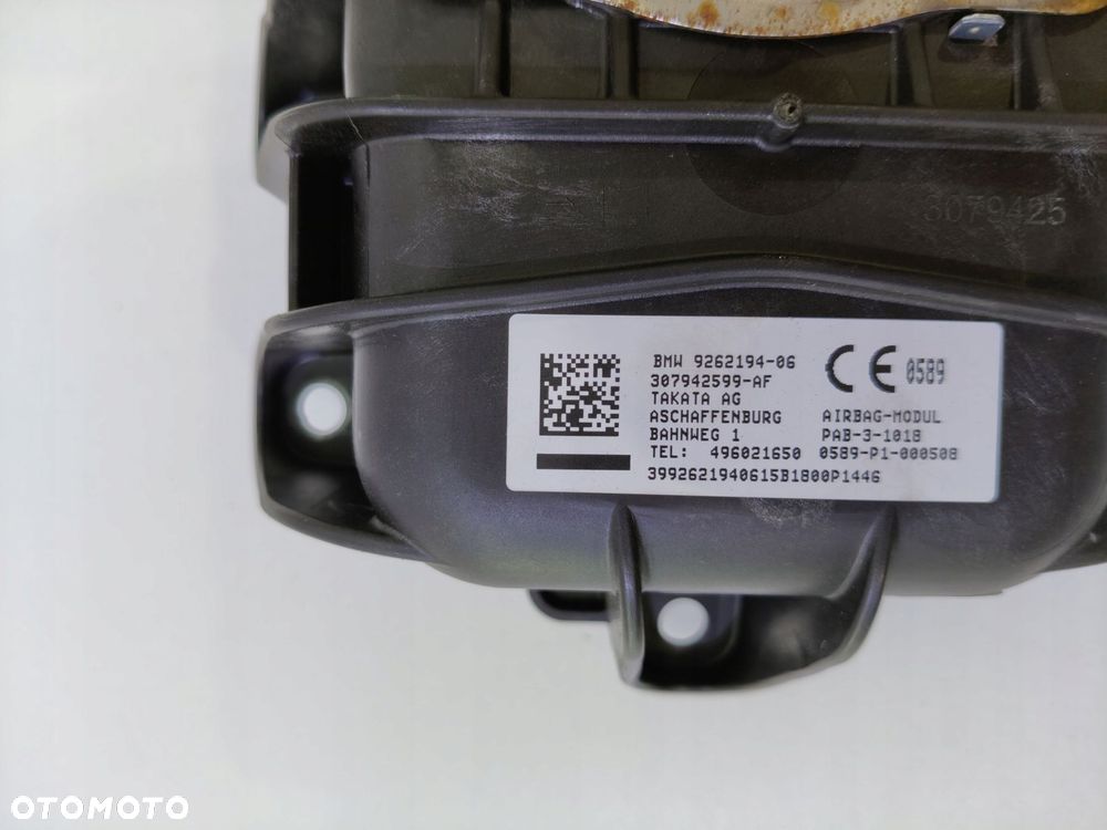 MINI F55 F56 PODUSZKA AIRBAG PASAŻERA 9262194 - 3