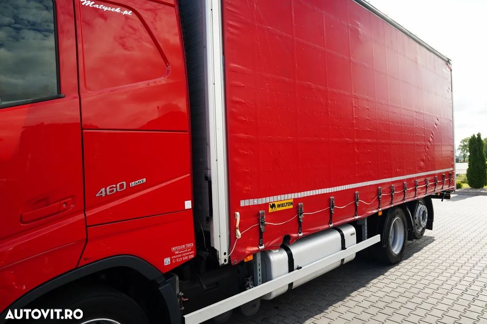 Volvo FH 460 / CORTINĂ / I-SAVE / I-PARK COOL / PUNTE RALEVICABILĂ / DIRECȚIE / CORTINĂ RANFORSATĂ - 10