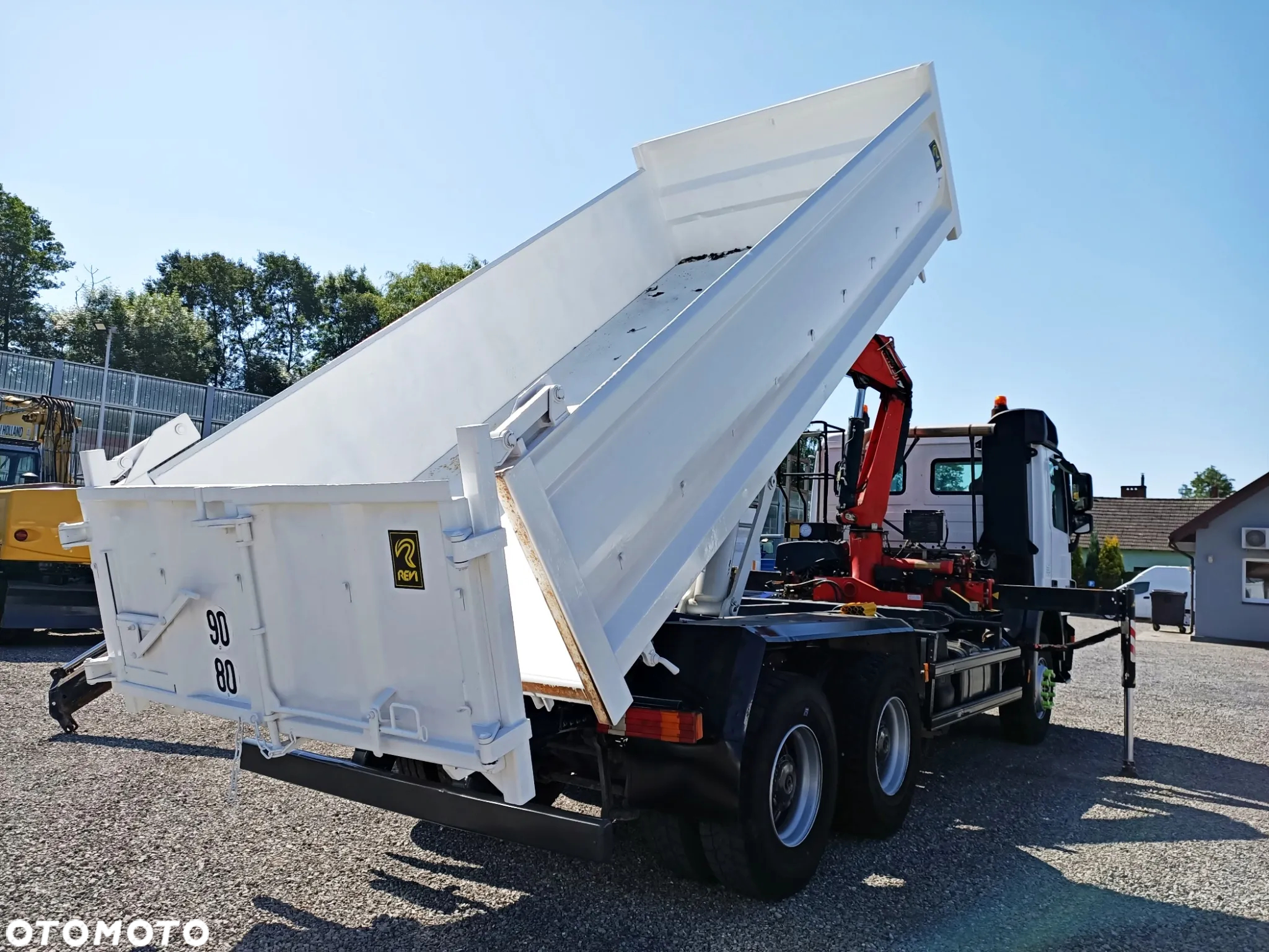 Mercedes-Benz Actros 2636 6x4 HDS Żuraw Dźwig Fassi Wywrotka Hydroburta - 6