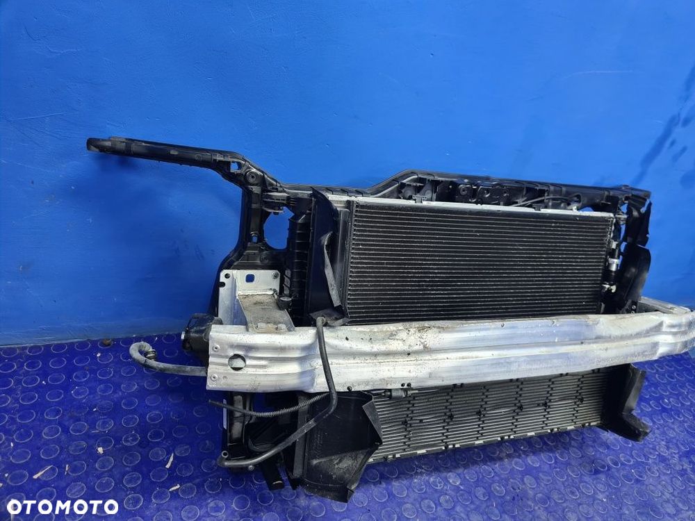 PAS PRZEDNI kompletny chłodnice belka AUDI A5 8T LIFT 2.0 TDI oryginał - 5