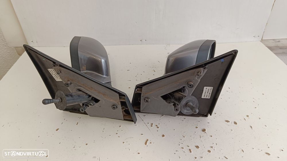 espelho retrovisor manual Renault Clio 3 III 2009 - 3