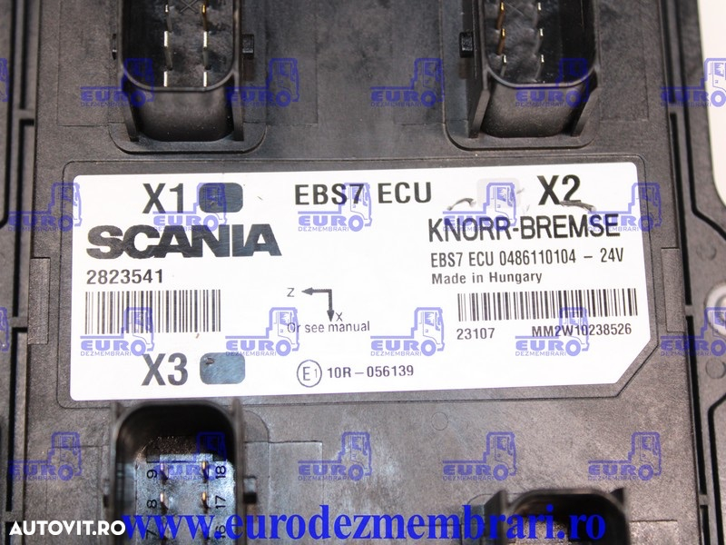 CALCULATOR EBS7 SCANIA SUPER 2823541, 0486110104, 2789111 - 4