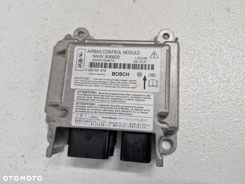 range rover iii l322 sterownik moduł airbag poduszek powietrznych nnw506820 - 1