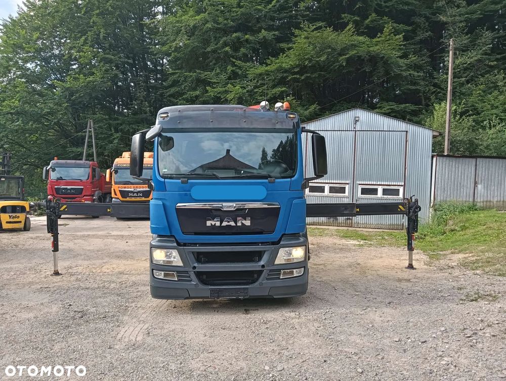 MAN TGS 18.400 4x2 HDS Palfinger PK 22002-EH | Euro 5 | Sprowadzony DE | 400 tys. km | ciągnik siodłowy HDS żuraw dźwig podnośnik - 3