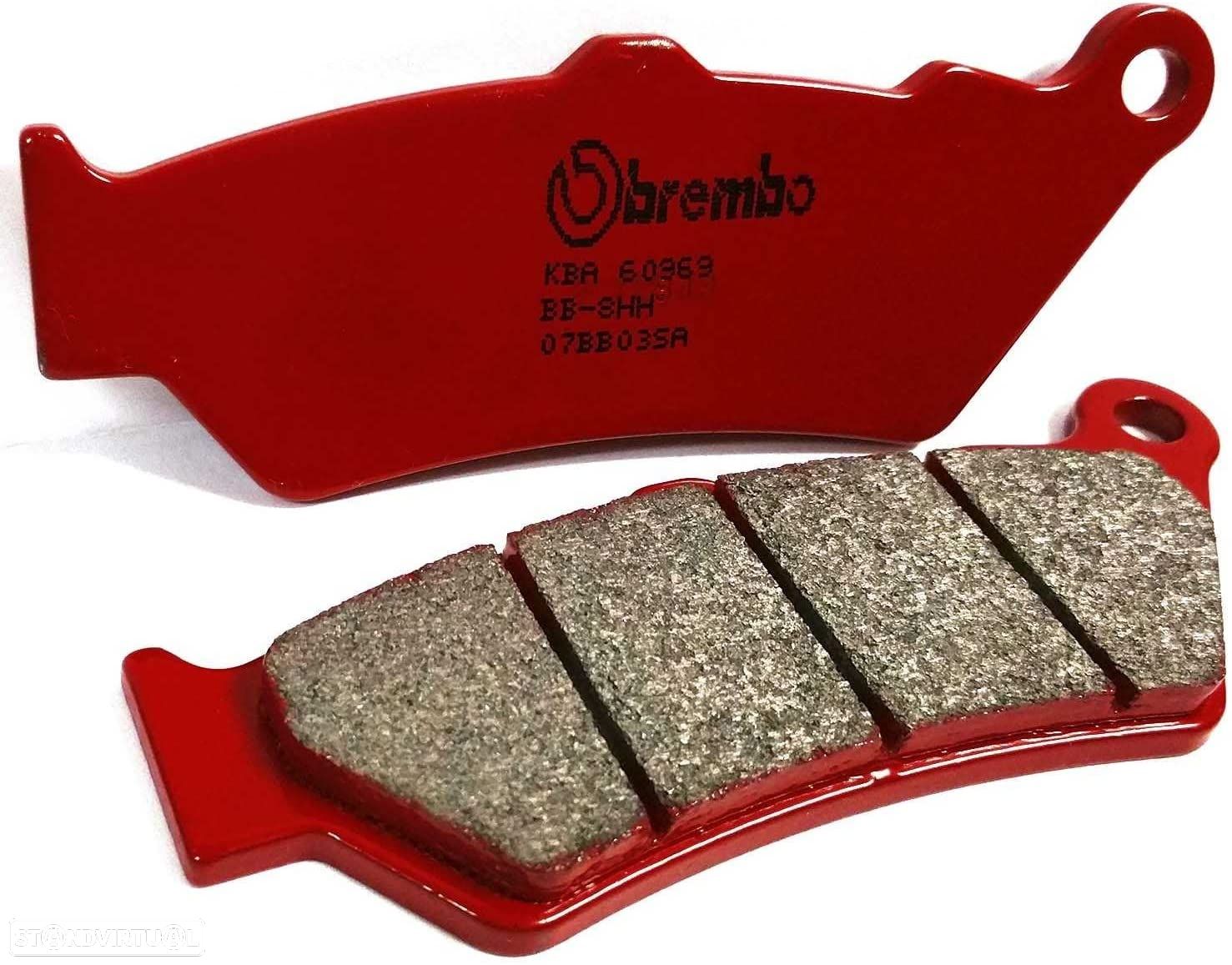 pastilhas de travão frente brembo 07bb03sa F700GS F800GS F650GS G650 - 1