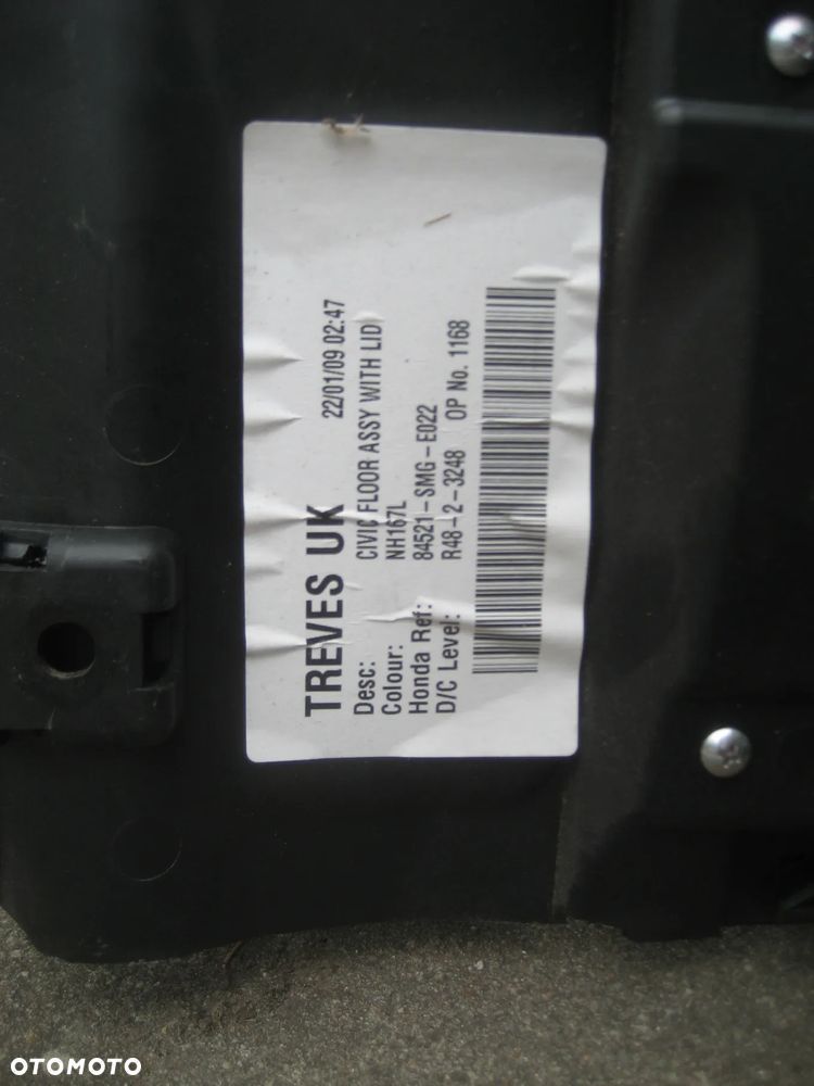 honda civic ufo VIII 06-12r wykładzina bagażnika - 6