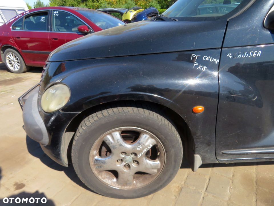 MASKA ZDERZAK BŁOTNIKI LAMPY PT CRUISER PX8 CHRYSLER 2001-2010 CZARNY PRZÓD KOMPLETNY - 5