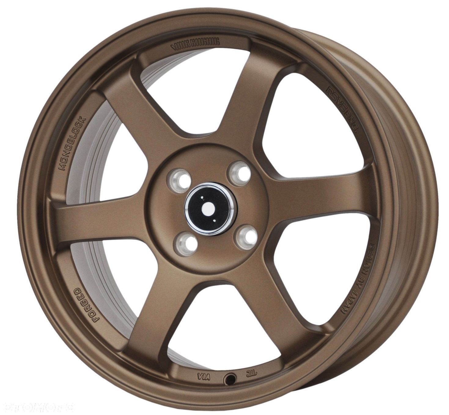 604 BRĄZ JAPAN STYLE FELGI 16 4x100 BMW 3 E30 VW - 1