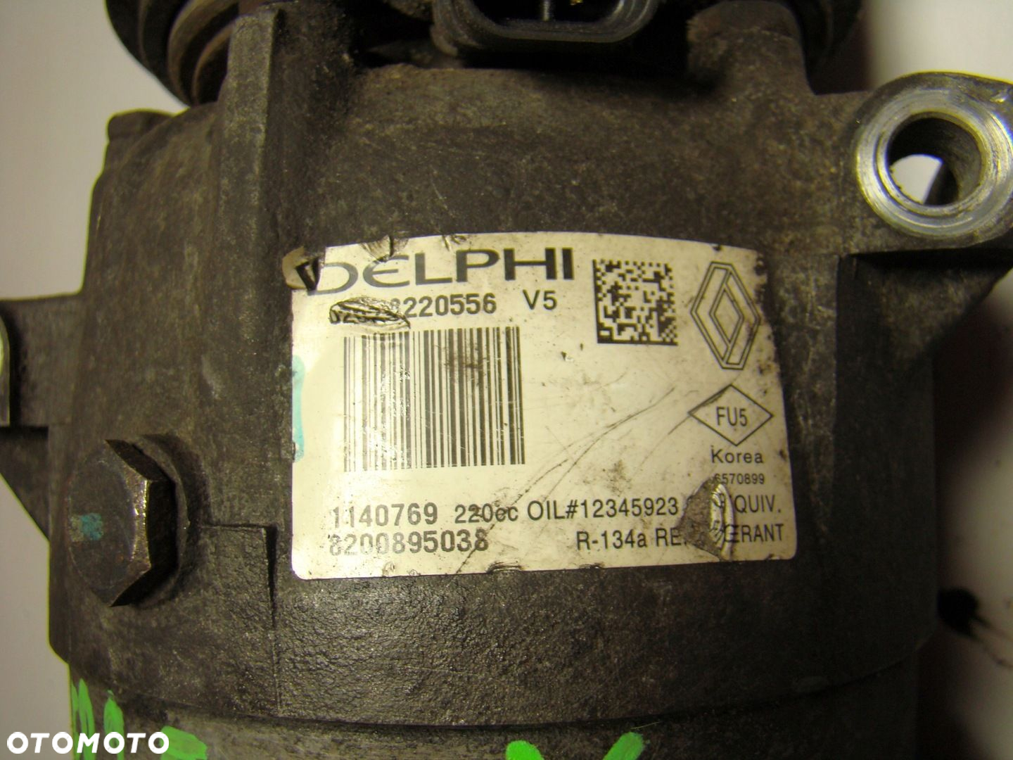 Sprężarka klimatyzacji 8200895038 Master Movano 2.5 03- Delphi uszk. - 3