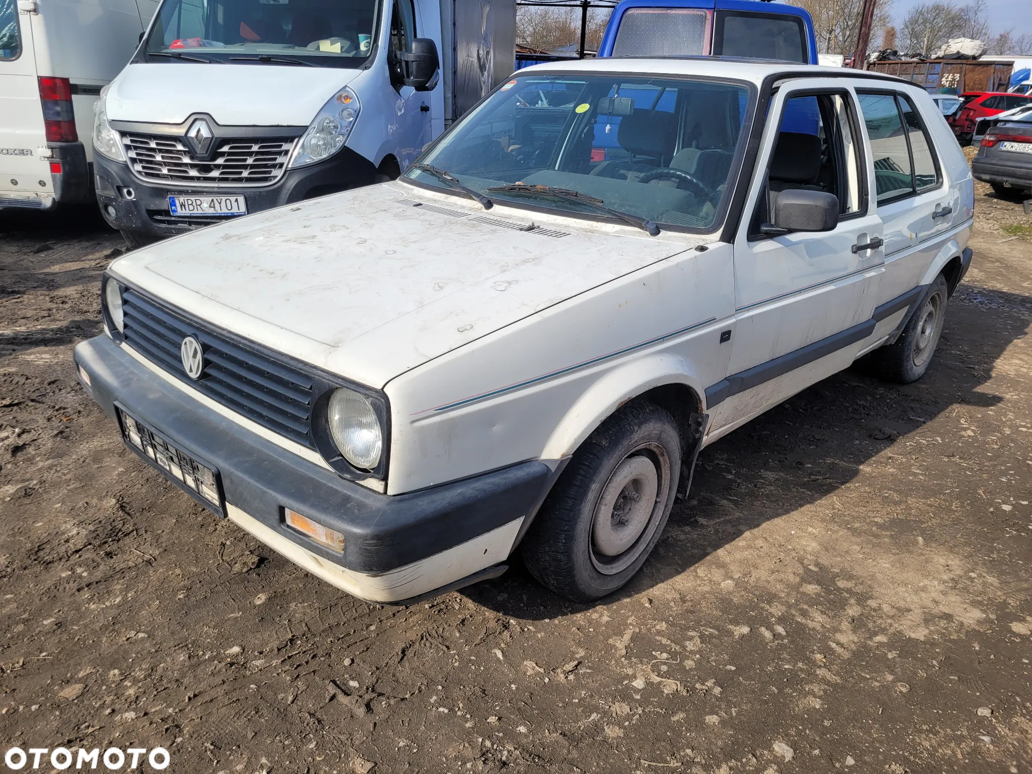 VW VOLKSWAGEN GOLF II 2 maska pokrywa silnika klapa bagażnika zderzak lampa reflektor pas przedni stop lampy - 2