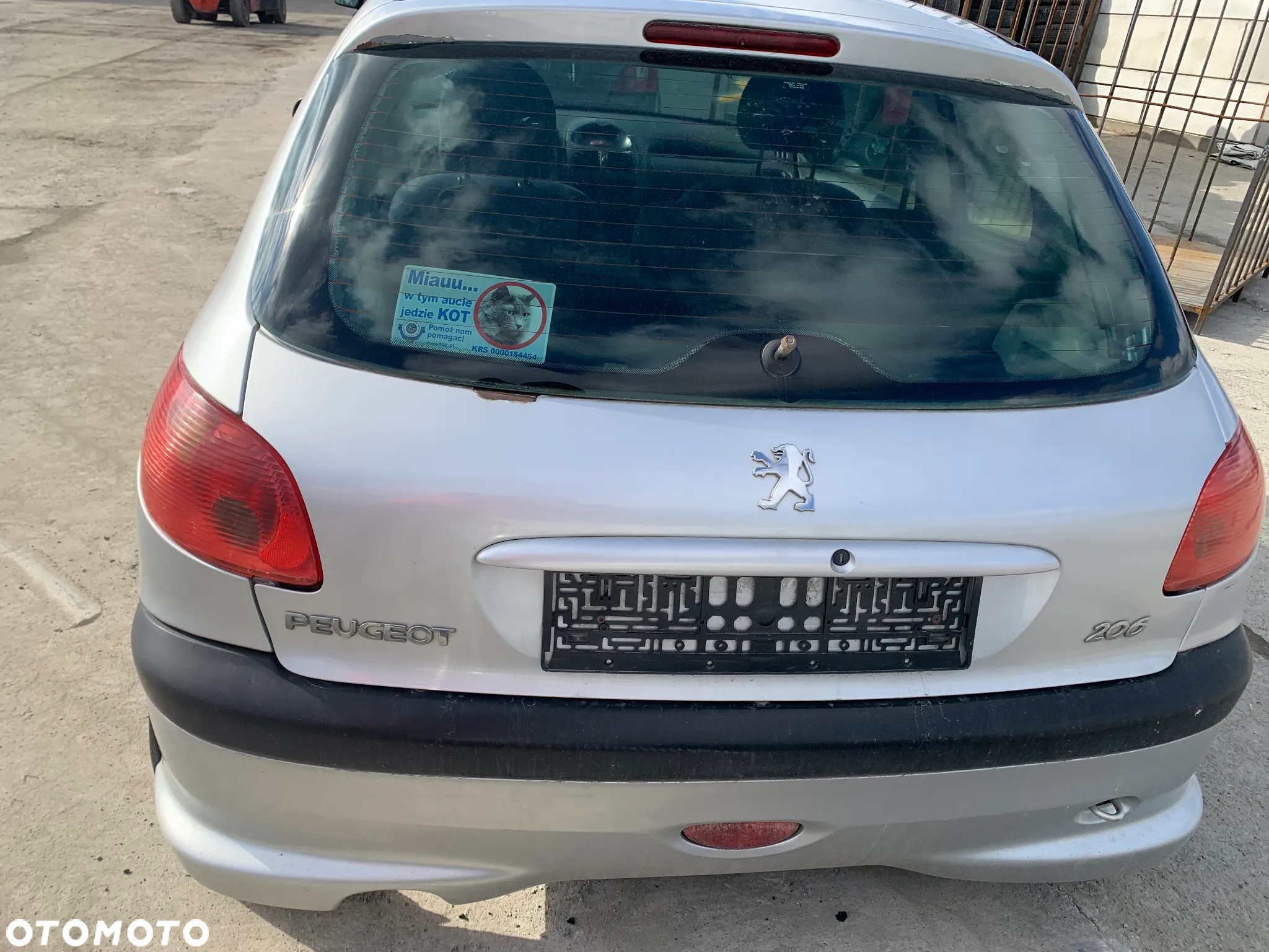 PEUGEOT 206 *SAMOCHÓD NA CZĘŚCI* 83 LAMPA LUSTERKO DRZWI MASKA KLAPA BELKA ZDERZAK BŁOTNIK PRAWA LEWA PRZÓD TYŁ - 2