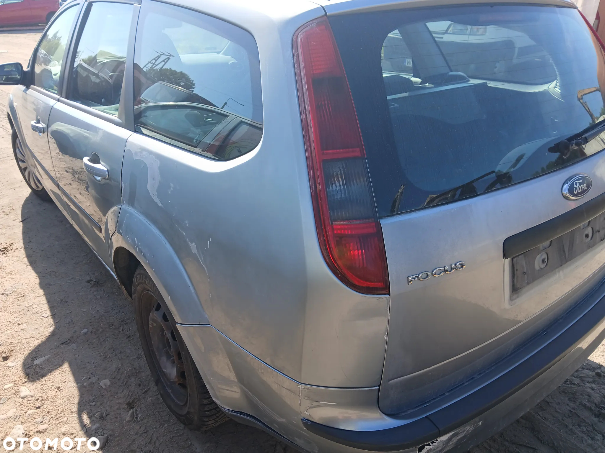 ford focus MK2 MACHINE SILBER maska pokrywa silnika klapa bagażnika zderzak lampa reflektor pas - 3