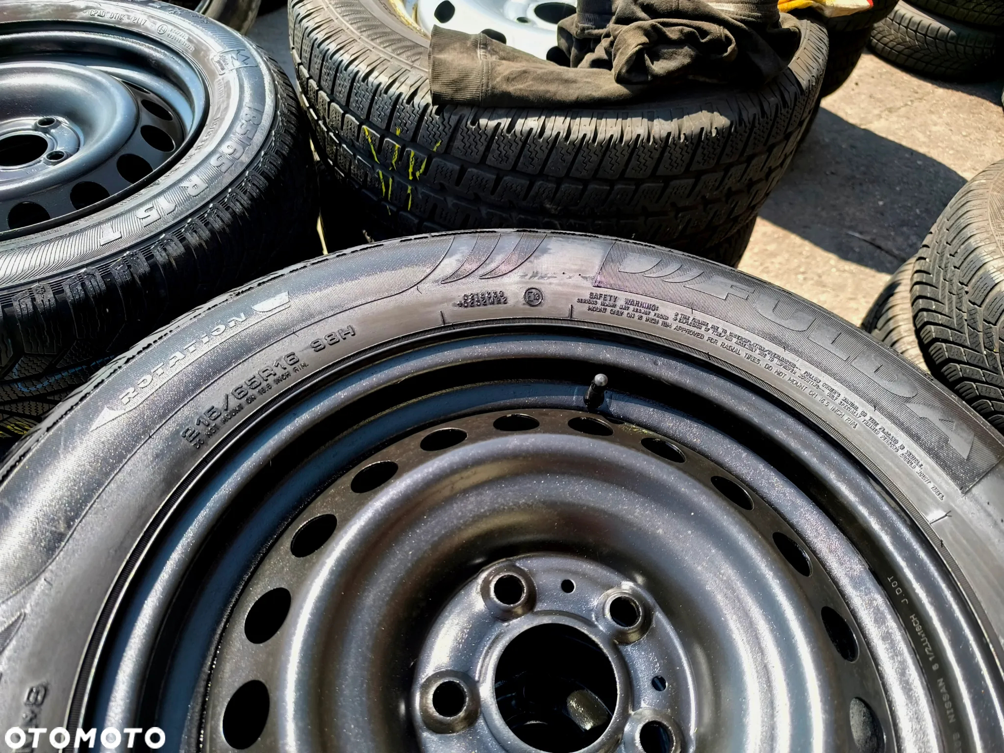 5x114,3 5x114 Felgi Stalowe Stal 16 Koła Zimowe Zima DACIA DUSTER NISSAN QASHQAI X-TRAIL RENAULT KADJAR Legnica ALU-RAD 215/65 8mm - 6