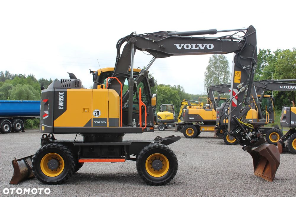 Volvo EWR150e SPROWADZONA/ROTOTILT/NOWE OPONY - 5
