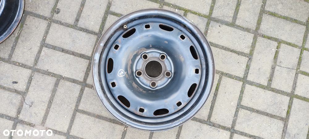 FELGI STALOWE 5x100 6Jx14 CALI ET43 VW SEAT SKODA KOMPLET 4 SZTUKI - 3