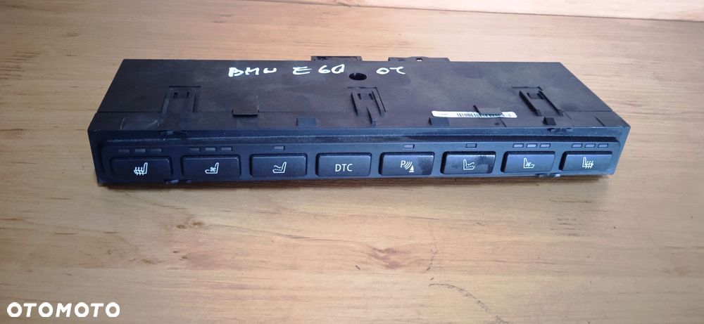 Panel podgrzewania foteli BMW E60 13580917 9155294 - 1