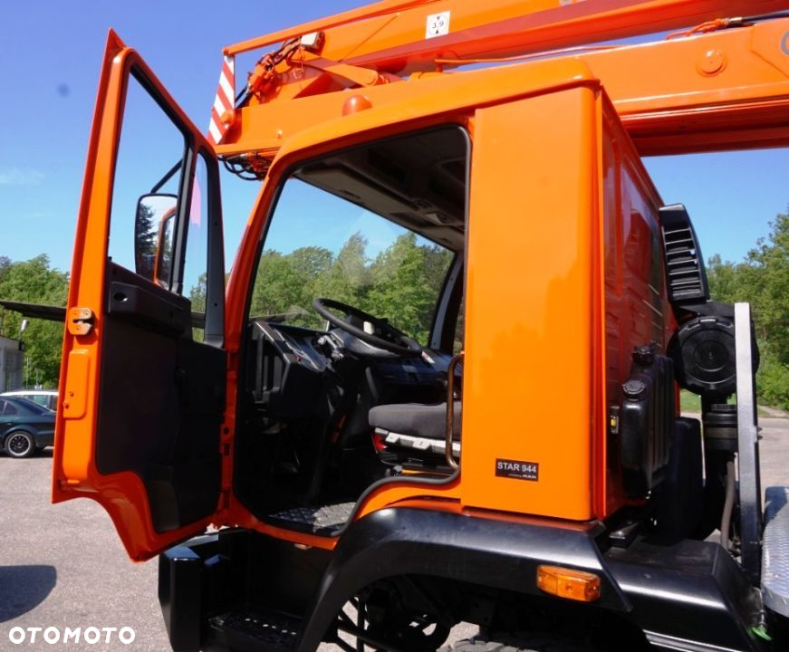 Star 944 MAN 4x4 PODNOŚNIK podest PMO 184 H zwyżka dla ENERGETYKI - 10