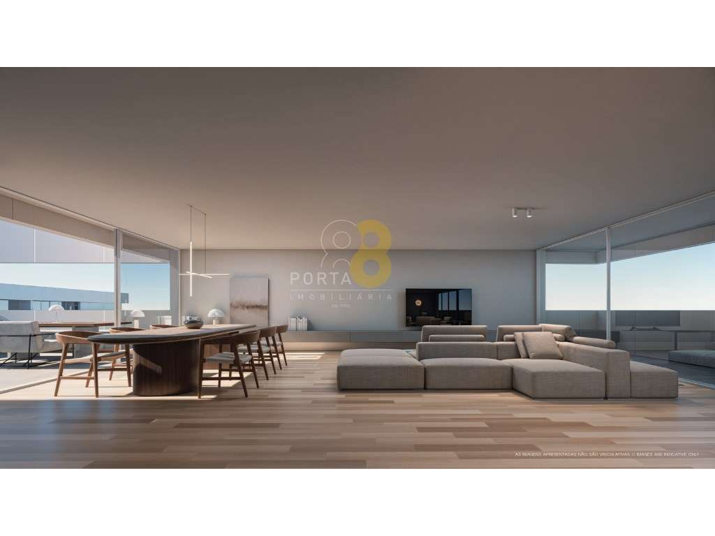 T3+1 Duplex com Varanda, Garagem e Vistas Desafogadas - Requesende - Grande imagem: 3/40