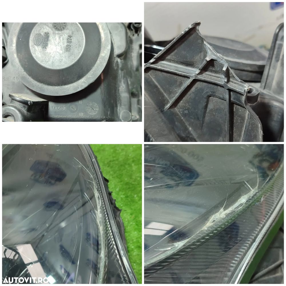 FAR STANGA HALOGEN CU LUPA SKODA FABIA 5J / FACELIFT / COD OEM 153874 / 173203 2010-2015 (4G2) - 8