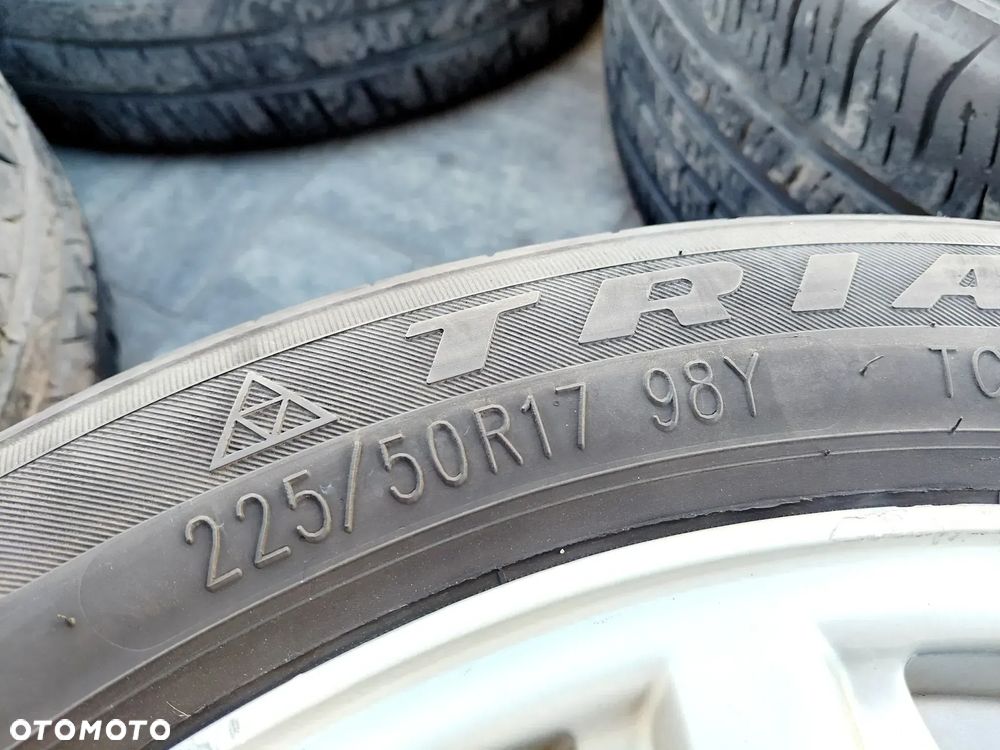 FELGI Z OPONAMI KOŁA ALUMINIOWE VOLVO R17 5X108 65,1 mm OPONY R17 225/50 LATO 2020r NR41 - 6