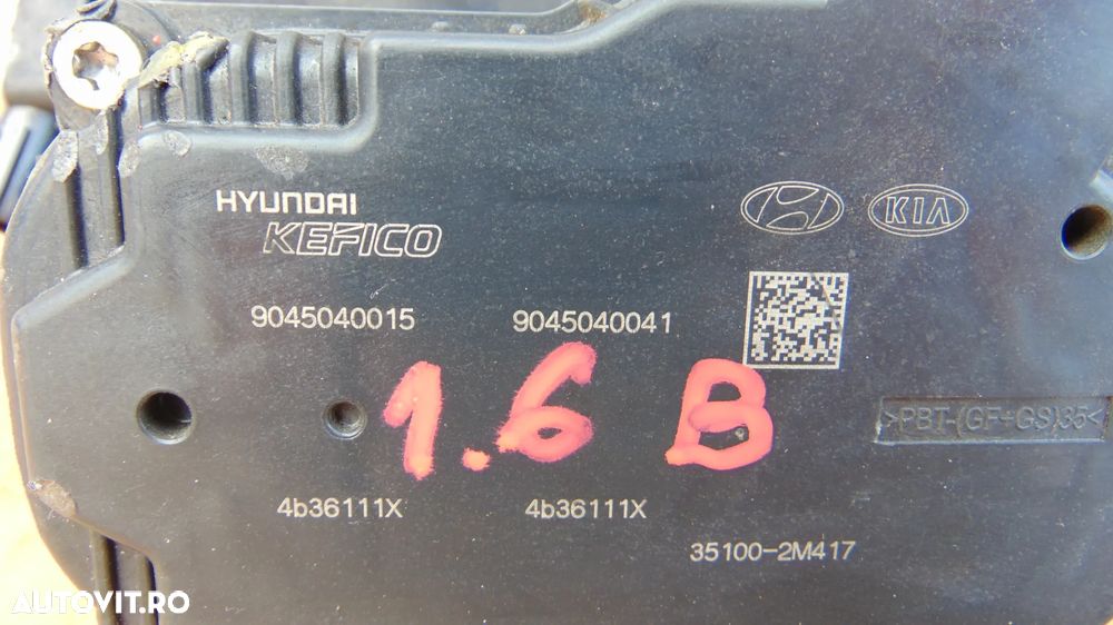 Clapeta acceleratie Hyundai Tucson 1.6 TGDI hybrid,an 2020 cod 35100-2M417 - 2