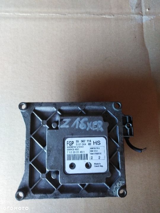 KOMPUTER STEROWNIK OPEL 1.6 16V Z16XER 55567114 HS