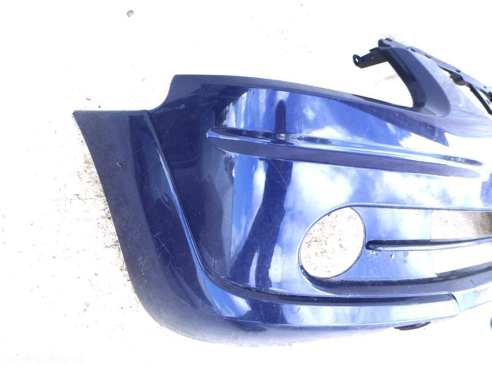 opel agila a zderzak przód granatowy niebieski przedni - 4