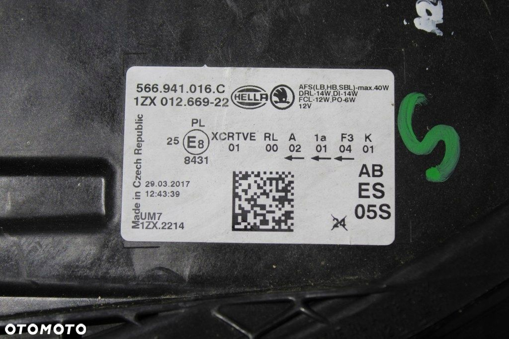 Skoda Kodiaq Full Led Prawy Lampa Prawa Moduł - 4