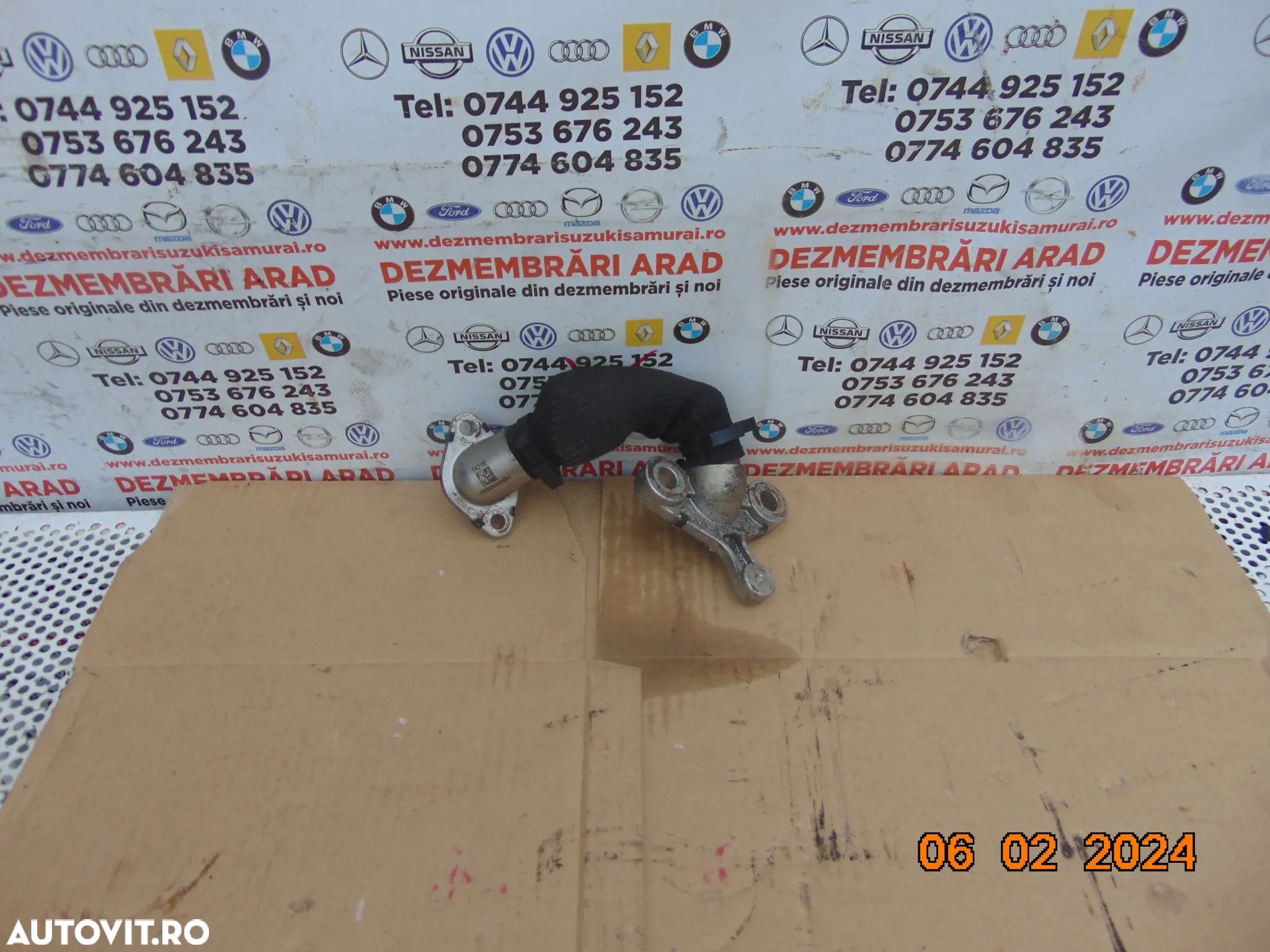 Conducta egr racitor gaze Renault Master 2.3 opel movano nissan nv400 - 1