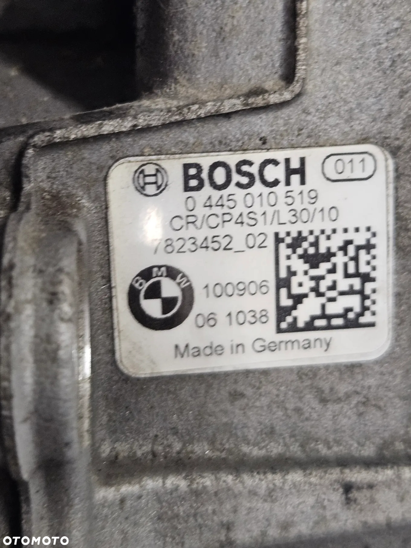 Mini Cooper R55 R56 Clubman BMW Toyota 1.6 D pompa paliwa wtryskowa 0445010519  782345-02 - 2