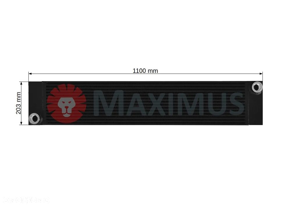 NOWA CHŁODNICA OLEJU NEW HOLLAND CL6060 CS6060 CS6080 CS6090 CSX7050 CSX7060 CSX7070 CSX7080 CX5090 CX6090 CASE A8000 A8010 A8800 A8810 CT610 84452765 87331155 04830331000 - 2