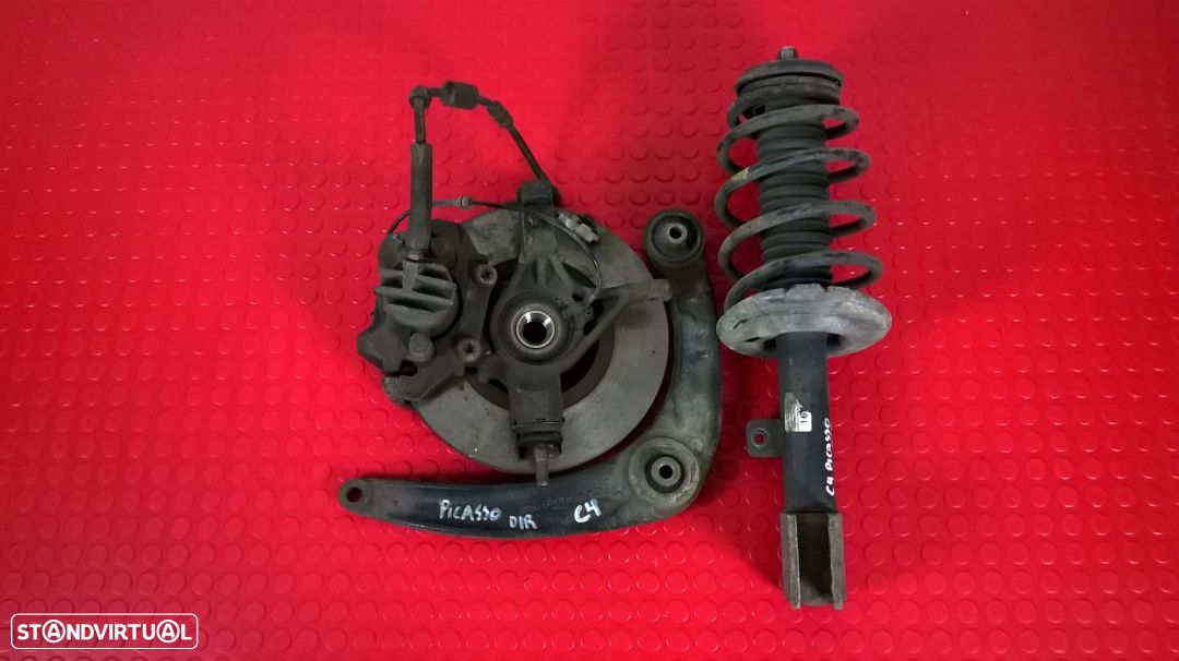 Suspensão Frente Direita 2.0HDi 136cv - 3521P3 [Citroen C4 Picasso] - 1