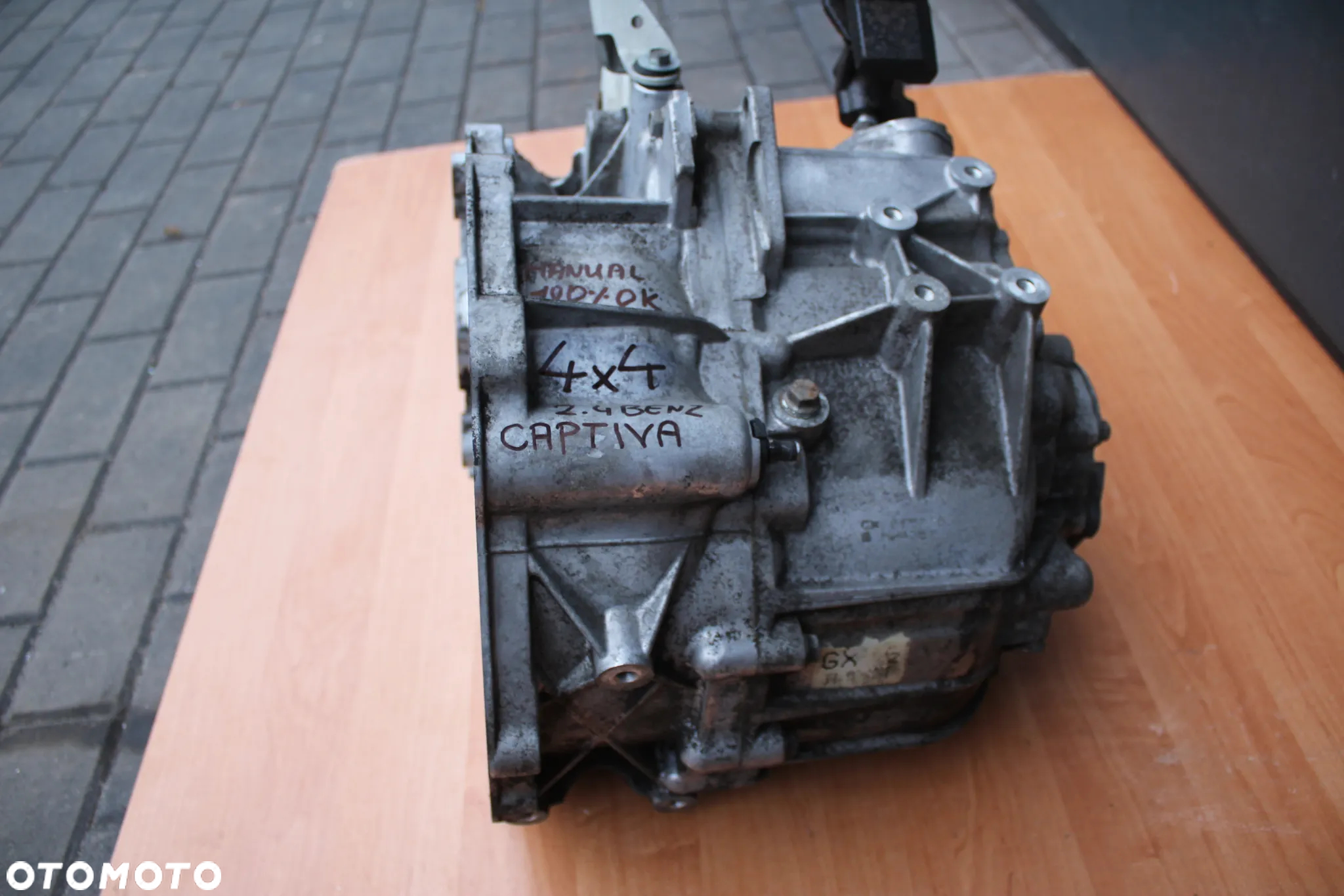 SKRZYNIA BIEGÓW MANUAL ANTARA CAPTIVA 2.4 B 4x4 B MW4357 - 2