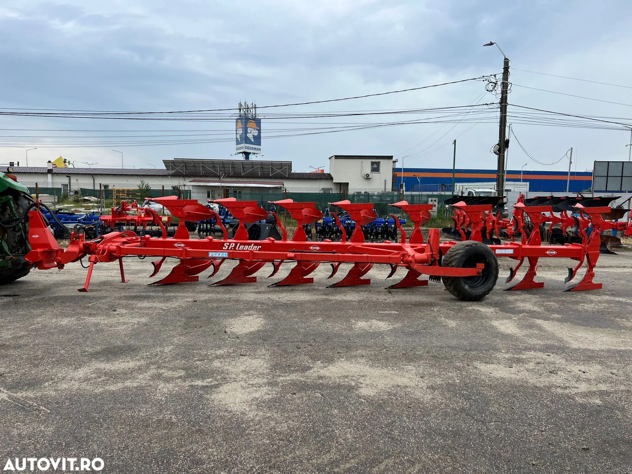 Kuhn S.P. LEADER, 6+1+1 Brazde - 6