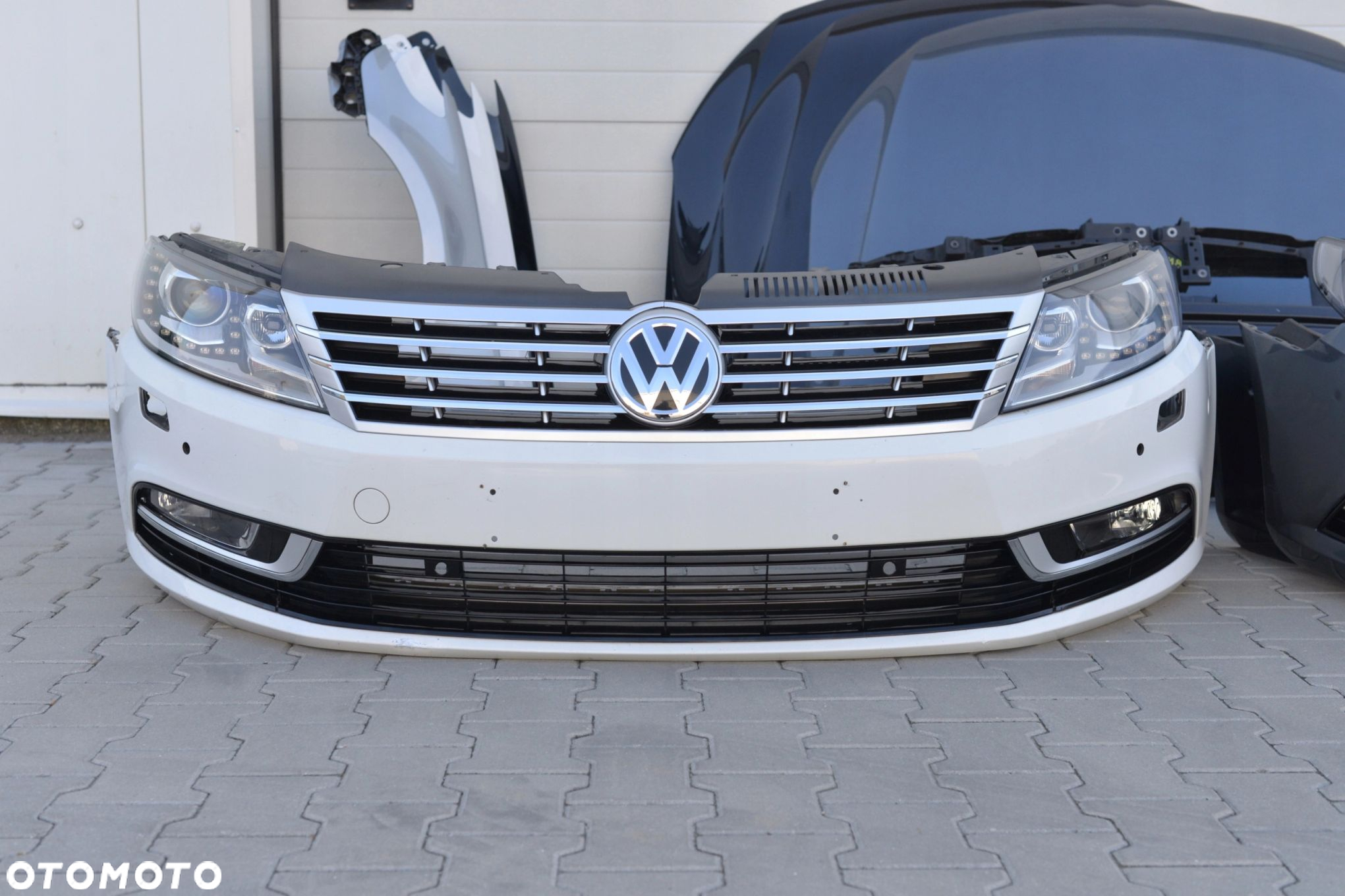 MASKA ZDERZAK GRILL BŁOTNIK LAMPA XENON PAS BELKA VW CC LIFT 2011-2016 - 5
