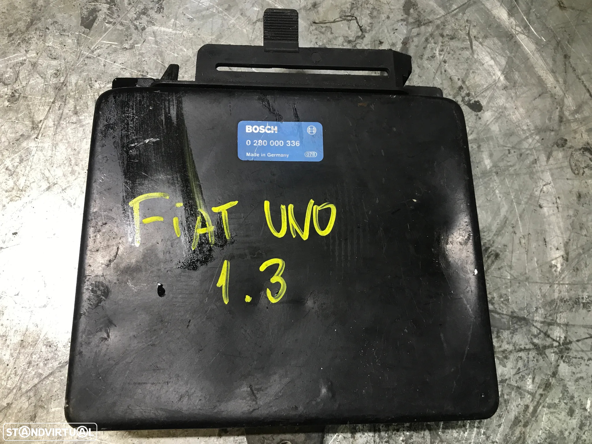 CENTRALINA DO  MOTOR FIAT UNO TURBO IE 0280000339 - 2