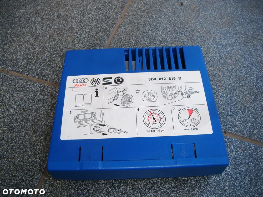 vw audi skoda kompresor pompka koła 8d0012615b - 1