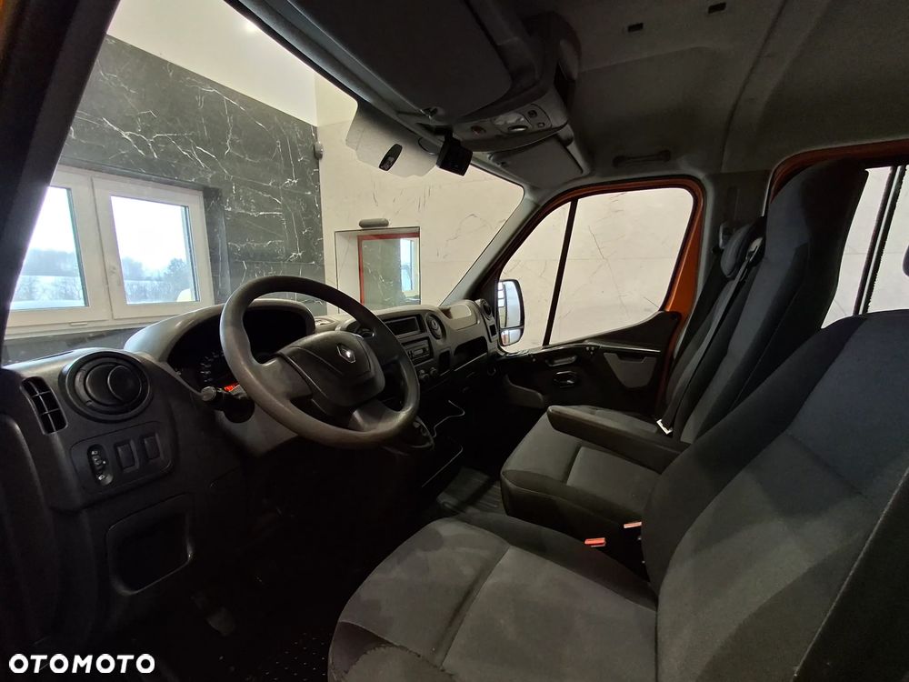 Renault Master Wywrotka Kipper Doka Brygadówka Skrzynia Dubel Kabina Hak Pomarańczowy 7 Miejsc - 9