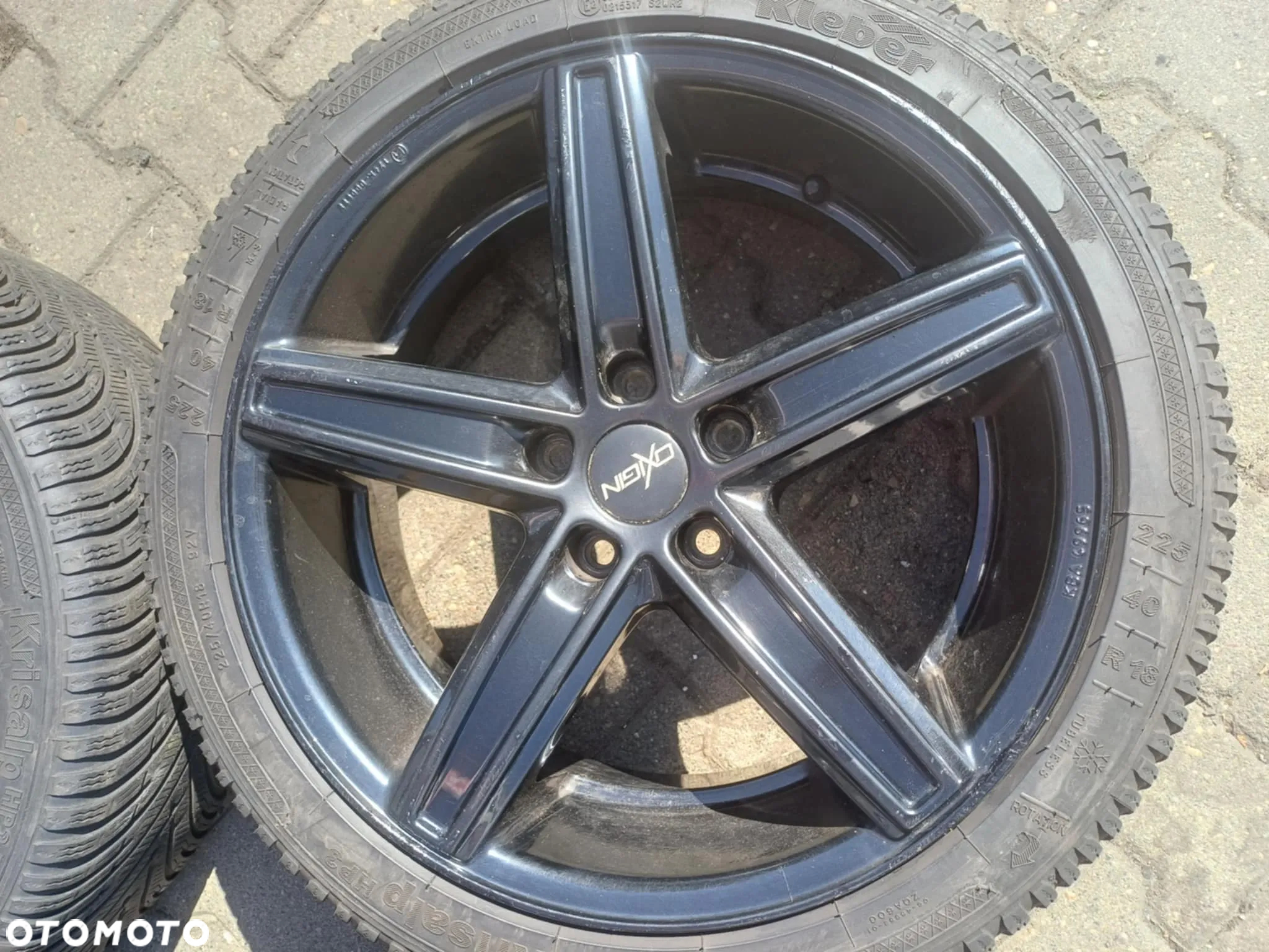 Felgi aluminiowe OXIGIN 18 CONCAVE 5x112r18 et35 AUDI VW SKODA SEAT BMW CZARNY POŁYSK !!! - 2