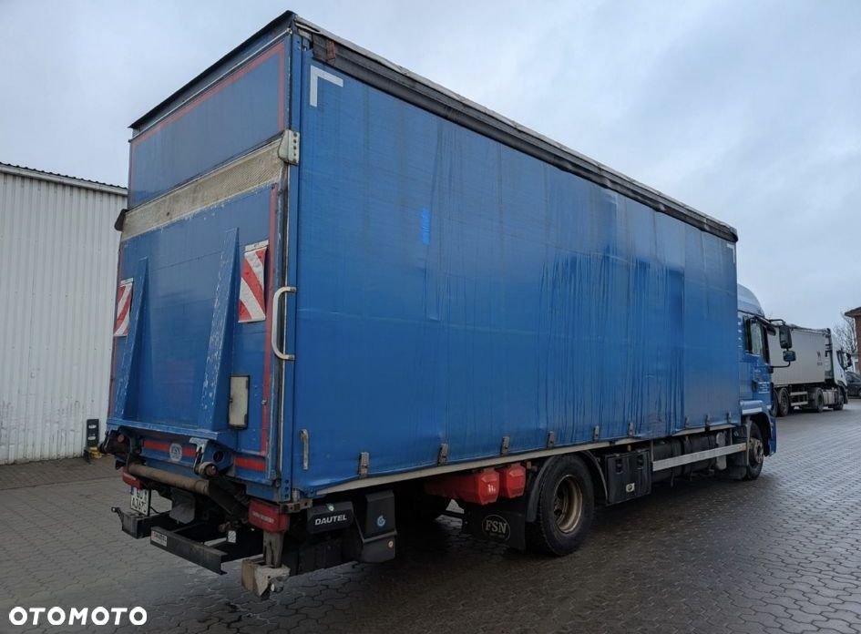 MAN TGM 15.290 / FIRANKA / WINDA / 18 EUROPALET / EURO 6 / NISKI PRZEBIEG / SYPIALKA / AUTOMAT - 5