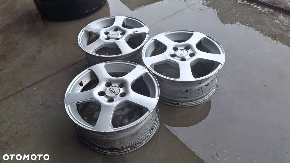 3szt Felgi Aluminiowe Dotz Imola 15" 5x112 ET48 6,5J KBA45337 VW Audi Skoda Seat Montaż Wysyłka 8A - 6