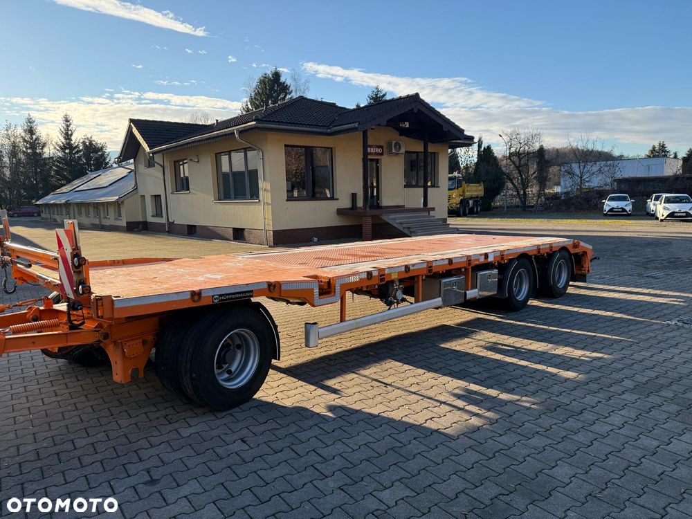 Huffermann HPA 24.83 L przyczepa niskopodwoziowa, podkontenerowa - 2