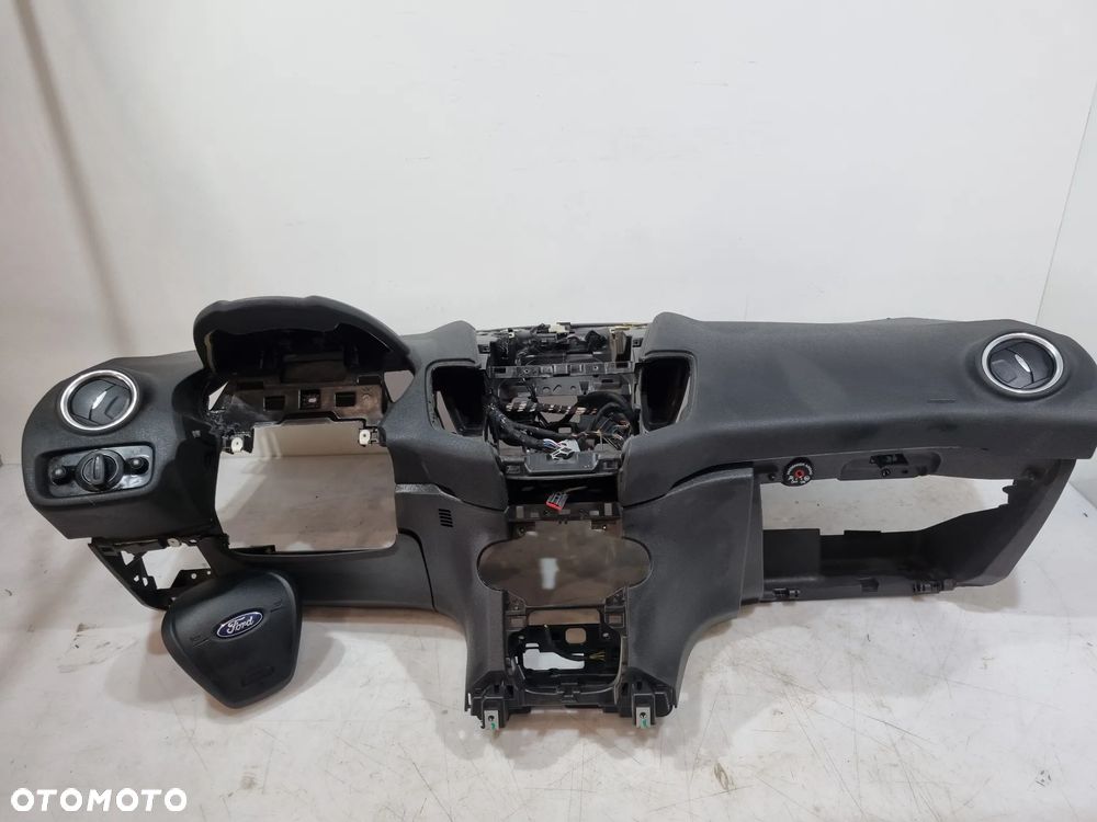 FORD FIESTA MK7 KONSOLA DESKA ROZDZIELCZA KOKPIT ORGINAŁ AIRBAG - 1